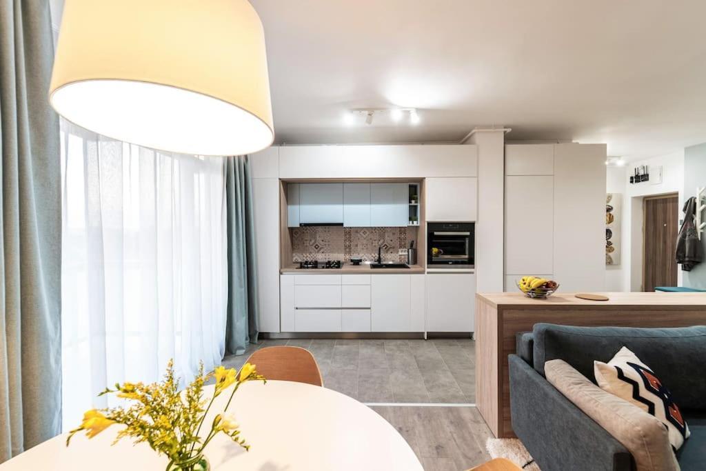 טימישוארה Apartment Vivalia V6, Free Private Parking מראה חיצוני תמונה